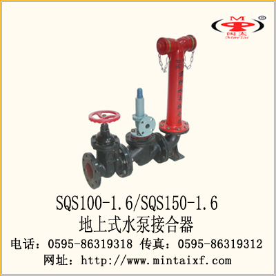 地上式水泵接合器SQS100-1.6