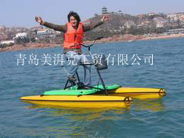 最新水上娱乐项目-美湃克单人水上自行车