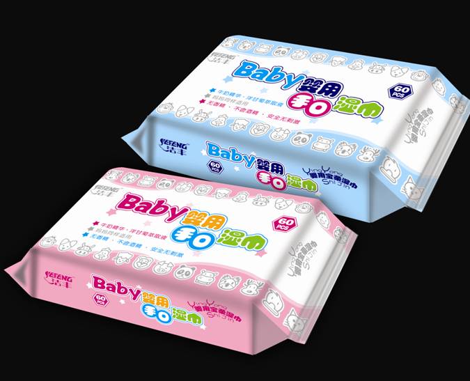 Baby婴用手口启封装湿巾