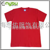 圆领T恤，短袖T恤，全棉文化衫，上海广告衫