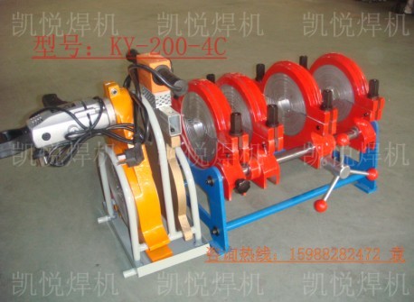 厂家促销 KY-200 四夹PE管手动热熔焊机