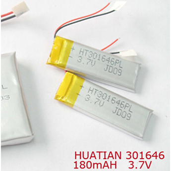 无线蓝牙键盘聚合物锂离子电池 301646 180mAH HT/HUATIAN  CE