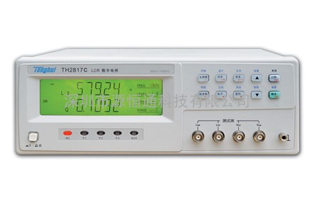 常州同惠精密LCR数字电桥TH2817C|TH-2817C