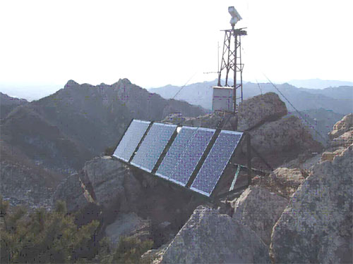 太阳能监控系统，太阳能监控发电系统，树林防火太阳能监控供电系统