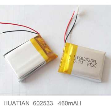 HT602533PL 聚合物锂电池 CE认证  医疗仪器适用