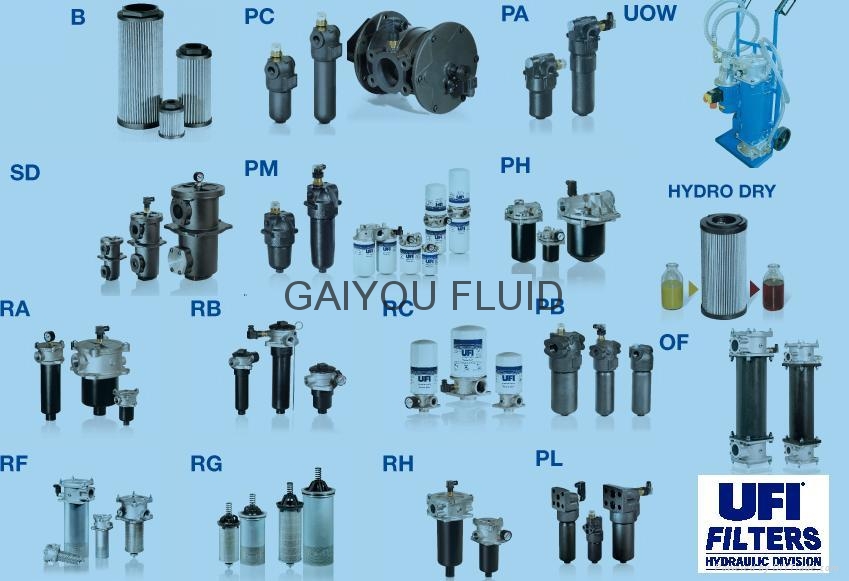 UFI 过滤器滤芯代理