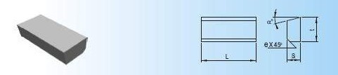 A110 牌号YG8硬质合金合金刀片