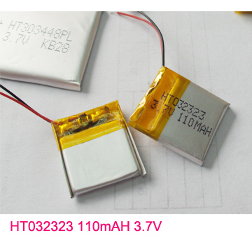302323PL 110mAH 3.7V 锂聚合物电池