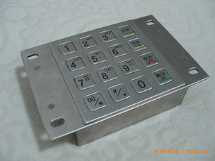 金属密码小键盘ATM机,银行全金融自助终端专用设备