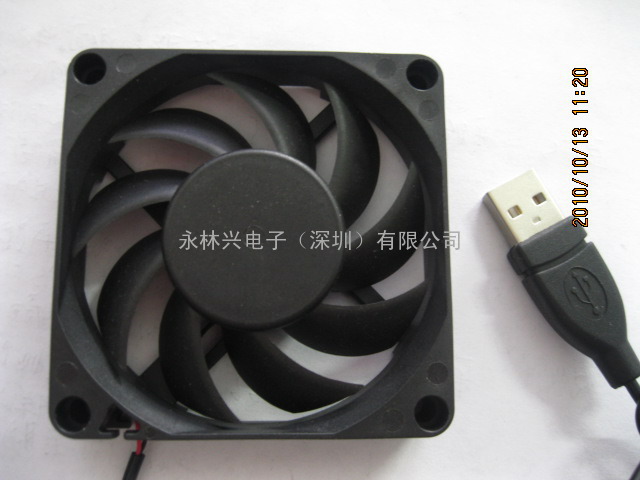 USB插头散热风扇7015︱台湾YONG LIN风扇