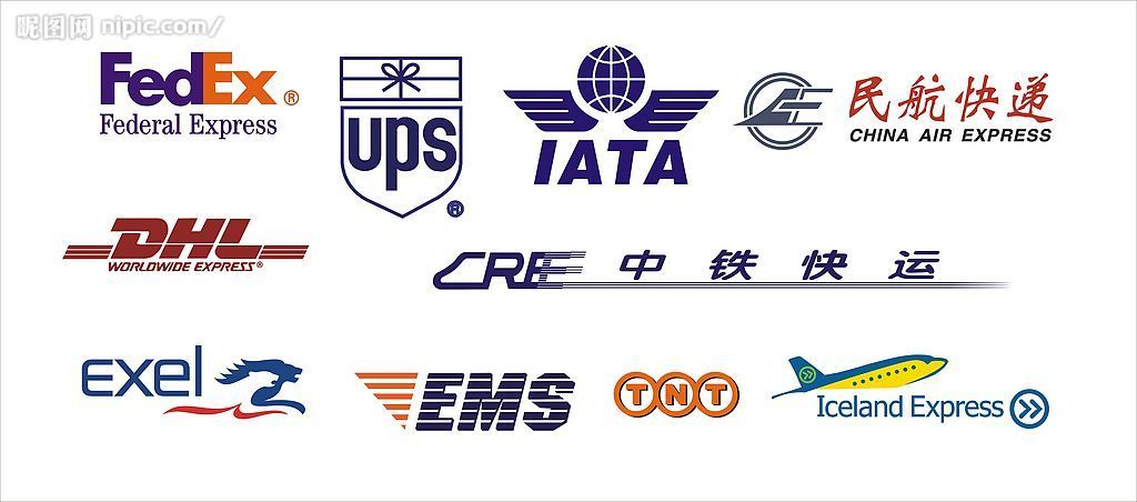 国际空运，联邦快递，UPS，DHL，EMS专业仿牌出口