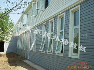 旧楼改造外墙挂板|PVC挂板|旧墙改造挂板|挂板