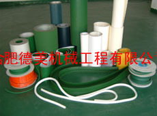 PVC、PU、PE、SI（硅胶）、输送带以及食品级输送带