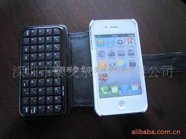 工厂批发iphone手机皮套 真皮手机皮套批发 iphone4皮套