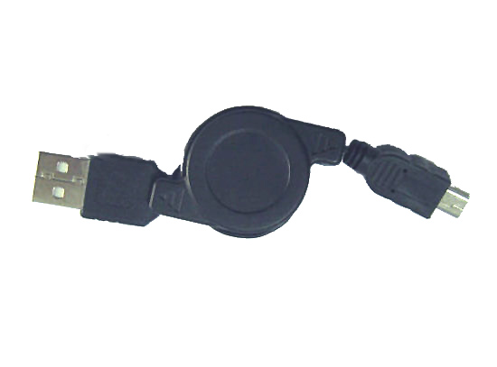 高清摄像头伸缩线USB+MINI5P