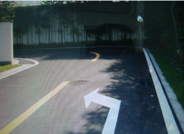 上海城市道路划线 车位划线 上海小区道路划线