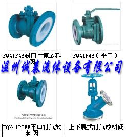 衬氟放料阀