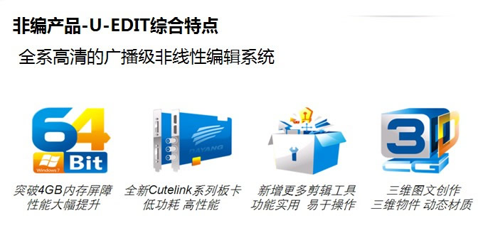  U-EDIT 600HD 非线性编辑数字组合套装