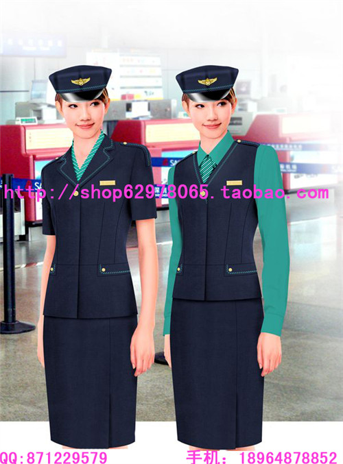 上海航空服-航空学校服-航空表演服-航空空姐服-订做航空服