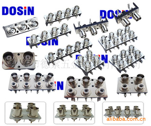 BNC插头，BNC插座，BNC视频连接器，BNC白胶金属连接器