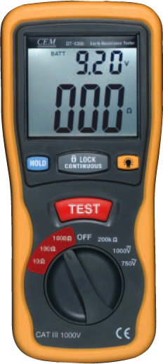 接地电阻测试仪DT5300 香港CEM