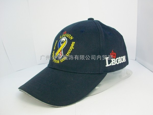 供应棒球帽 广州帽厂供应棒球帽 纯棉棒球帽 价格低质量有保障