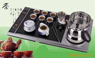 专业生产 触摸屏电磁茶炉 茶盘、茶具 电磁炉茶盘
