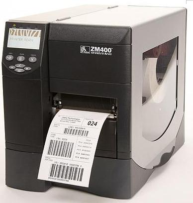 zebra zm400标签打印机