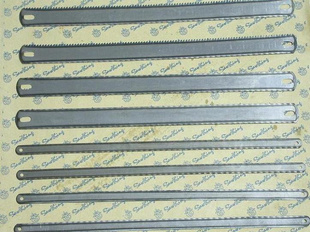 Double edge hacksaw blade