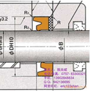 供应日本NOK IUH油封