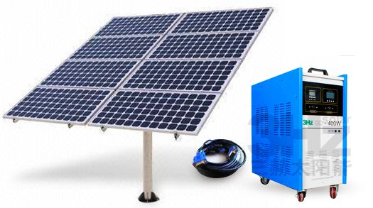 1KW离网太阳能供电系统（家用太阳能电站）