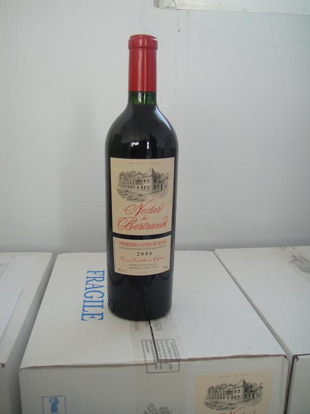 法国原瓶贝特兰2006琼桨干红葡萄酒