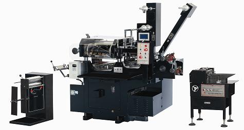 BC-270全自动斜背式商标印刷机