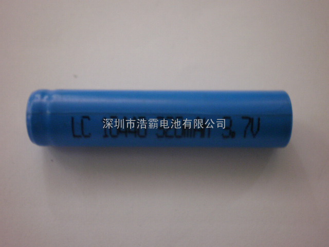 10440锂电池 7号锂电池 AAA锂电池 3.7v 320毫安