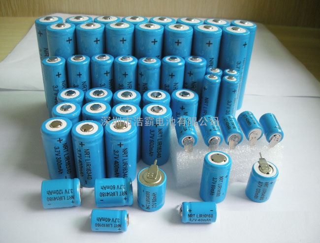 123A充电电池 16340锂电池 3.7V600mAh