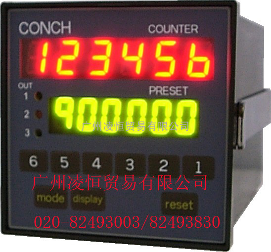 台湾三碁SANCH、慷达KONDA、琦胜CONCH、台德计数器，转速表，线速表，电压表，电流表，长度