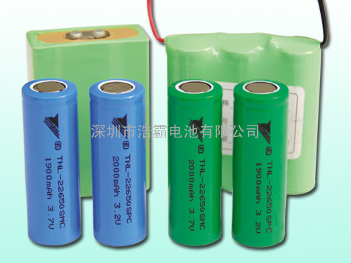 22650磷酸铁锂电池3.2V 1900mAh