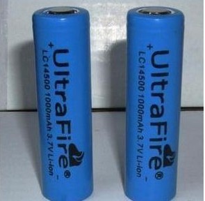 神火14500锂电池 5号电池 AA充电电池 3.7V 900毫安充电锂电池