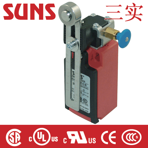 SND4108-R 手动复位型限位开关（行程开关）通过UL CCC CE CSA认证 美国三实
