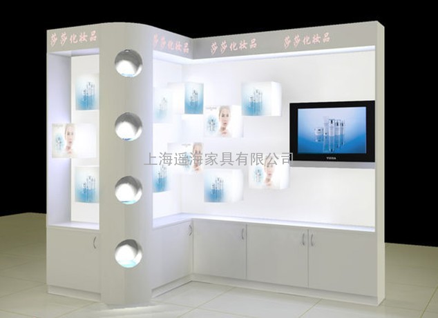 展示柜 化妆品展柜15 首选上海遥海 专业展示柜设计制作