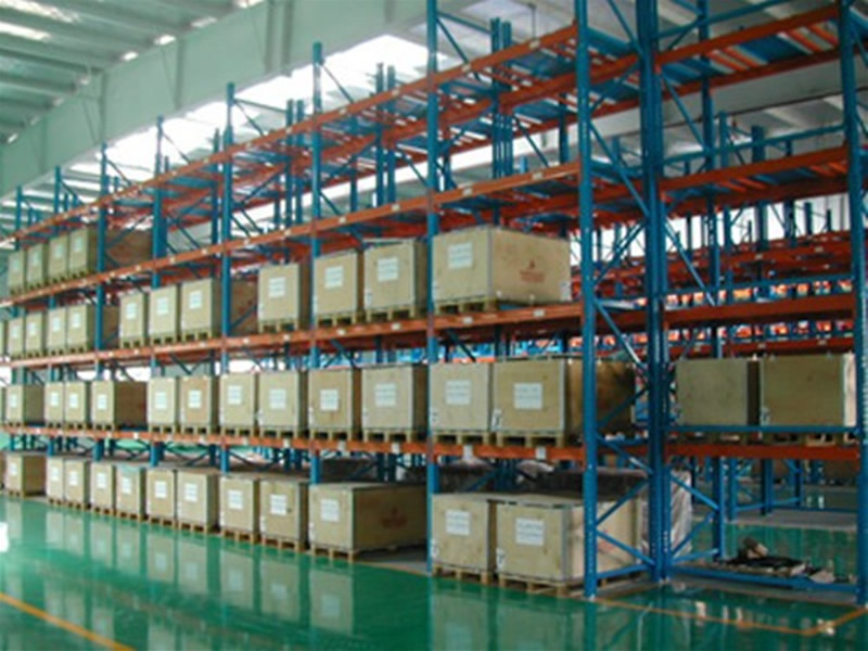 广州自滑式货架、双伸式仓储货架标准重型货架