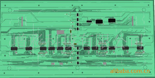 P10全彩显示屏线路板方案
