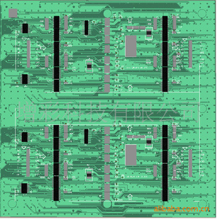 P5全彩显示屏PCB线路板方案