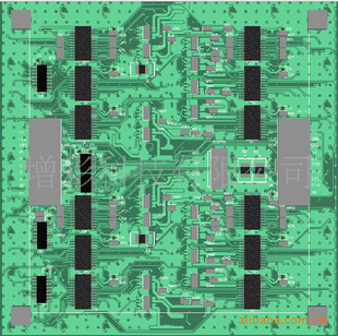 P4全彩显示屏PCB线路板方案