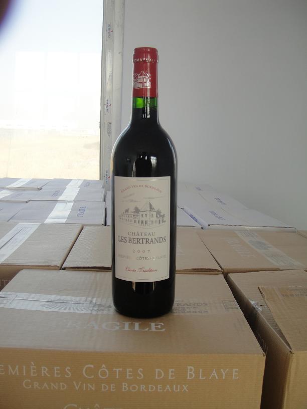 法国原瓶贝特兰2007传统干红葡萄酒