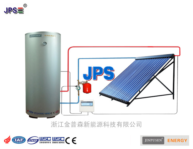 分体平板式承压太阳能热水器