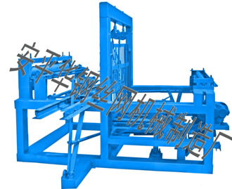 煤矿防护网机，菱形网机，织网机，铁丝编织网机-华钢