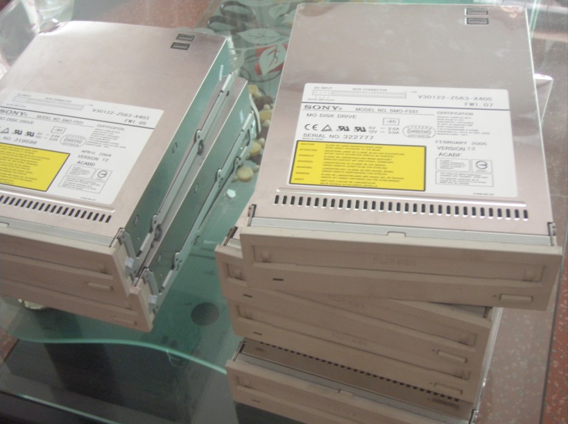 MO磁光盘机SONY SMO-F551，SMO-F561