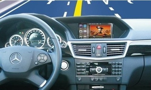 奔驰E200专用DVD导航仪黄金版