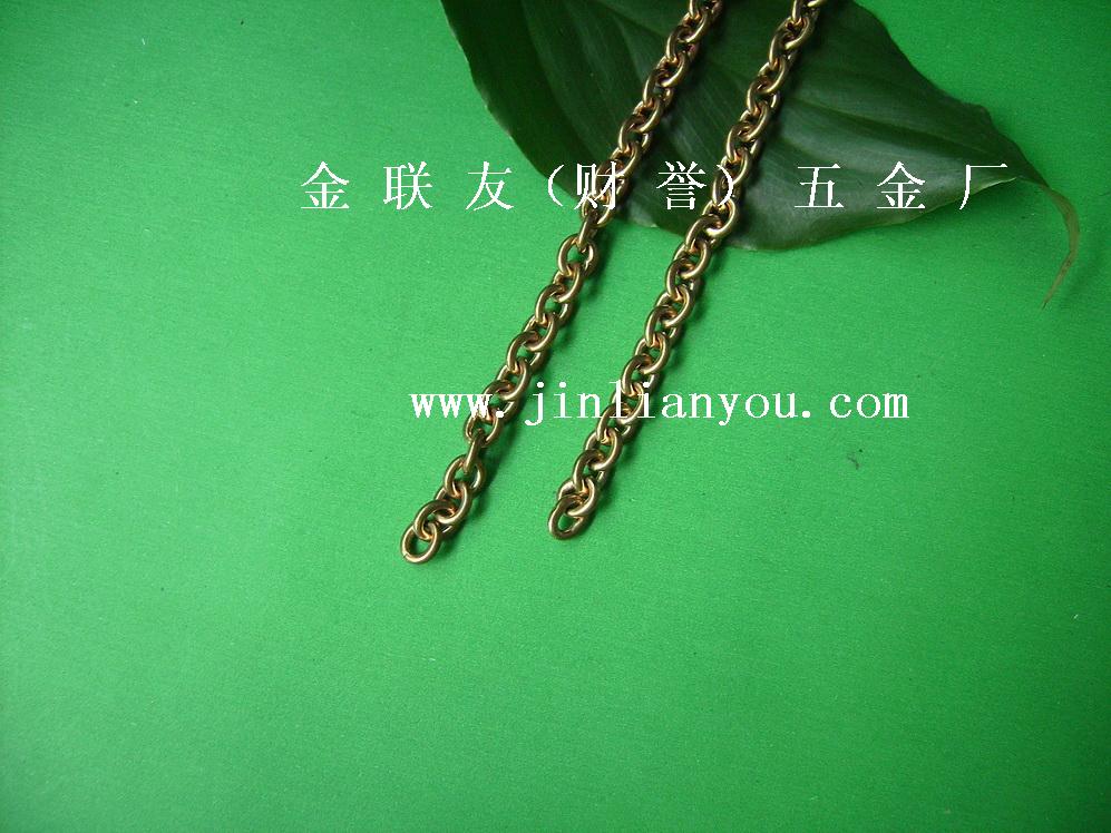 铜焊口链，铜焊口O字链